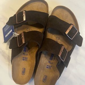 Birkenstock Arizona Soft Suede Sandals